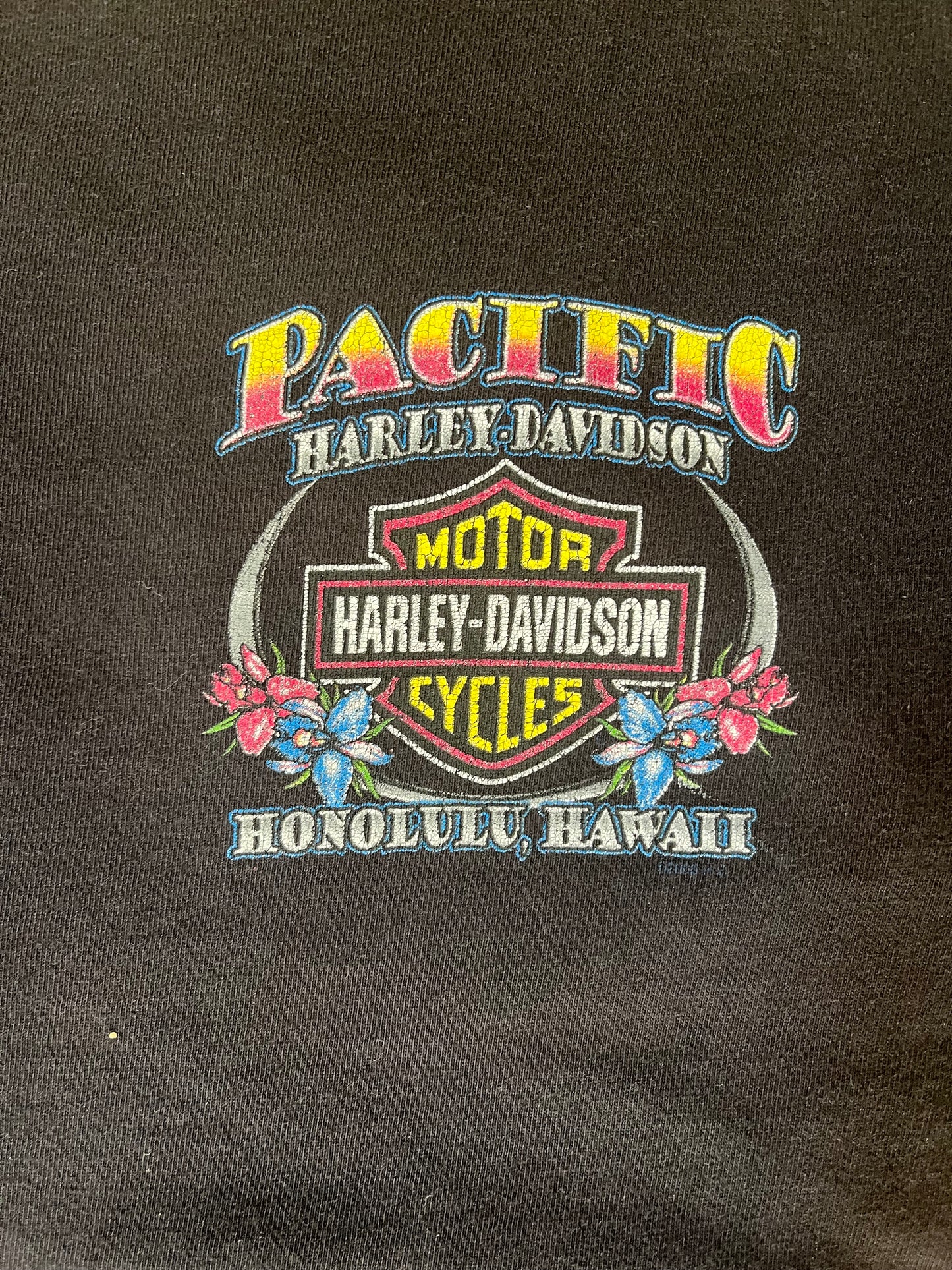 Harley Davidson Honalulu Hawaii Tee