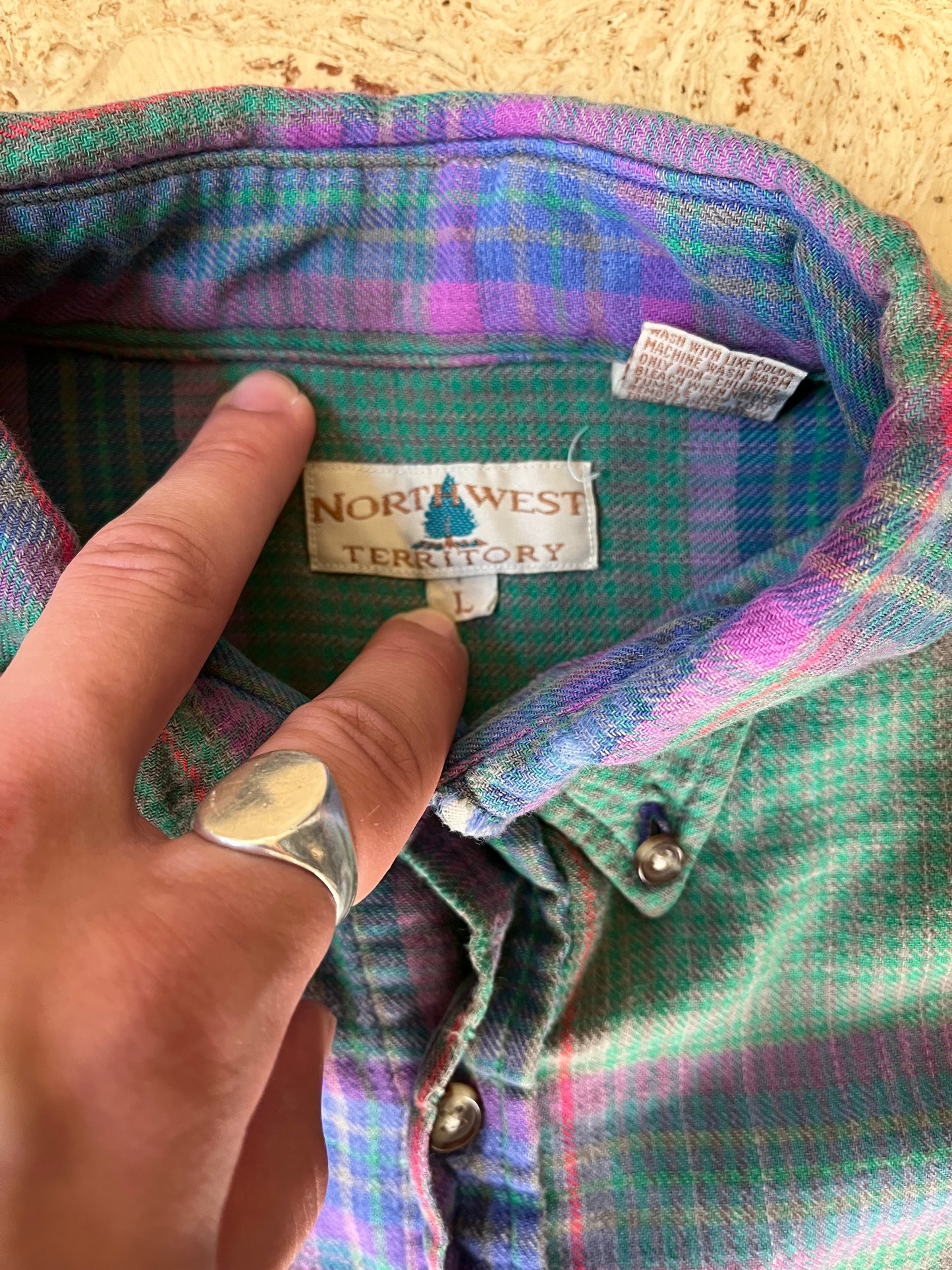 Vintage Northwest Territories Flannel