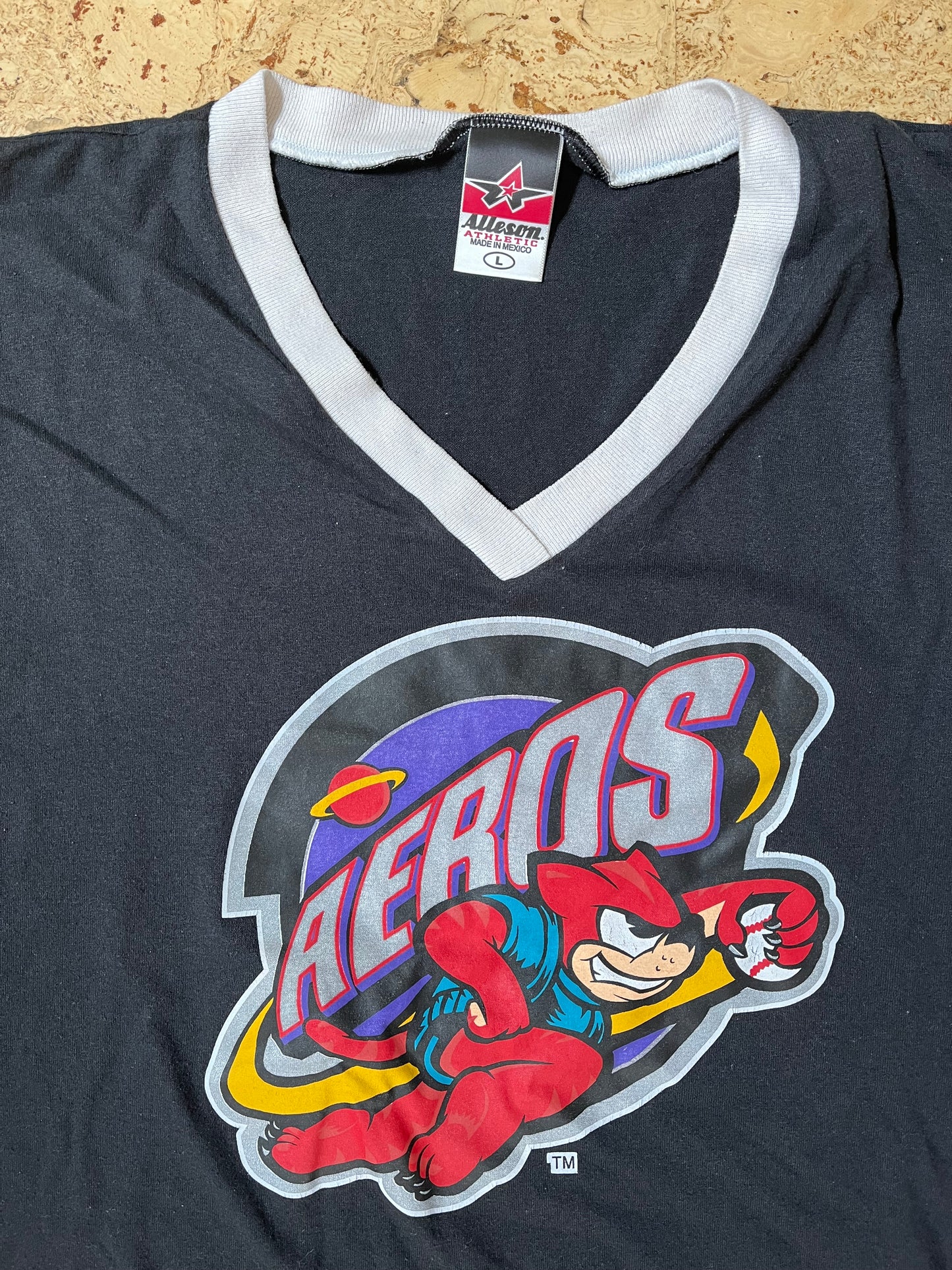 90s Akron Aeros Jersey T-Shirt