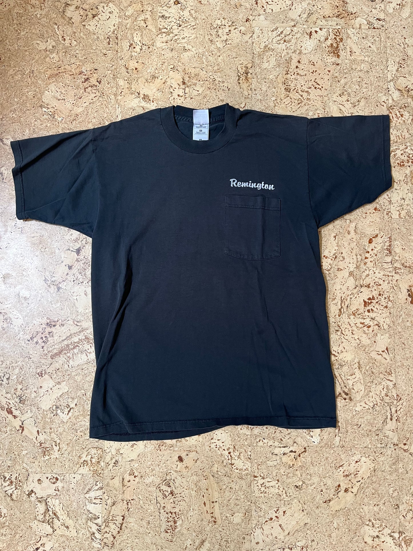 Vintage Remington Shotgun Pocket T-Shirt