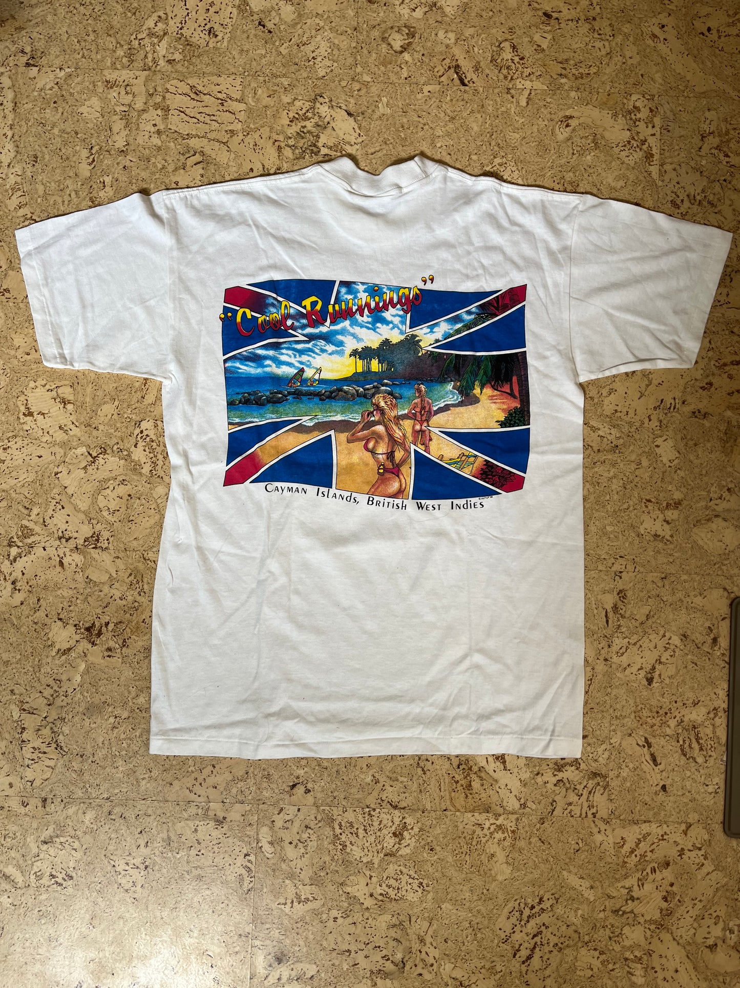 1988 Cayman Islands B.W.I Made in USA Single Stitch T-Shirt