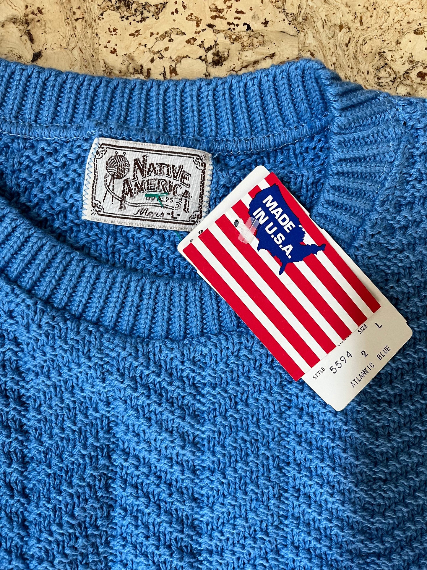 1980s Native America by Alps Knit Sweater