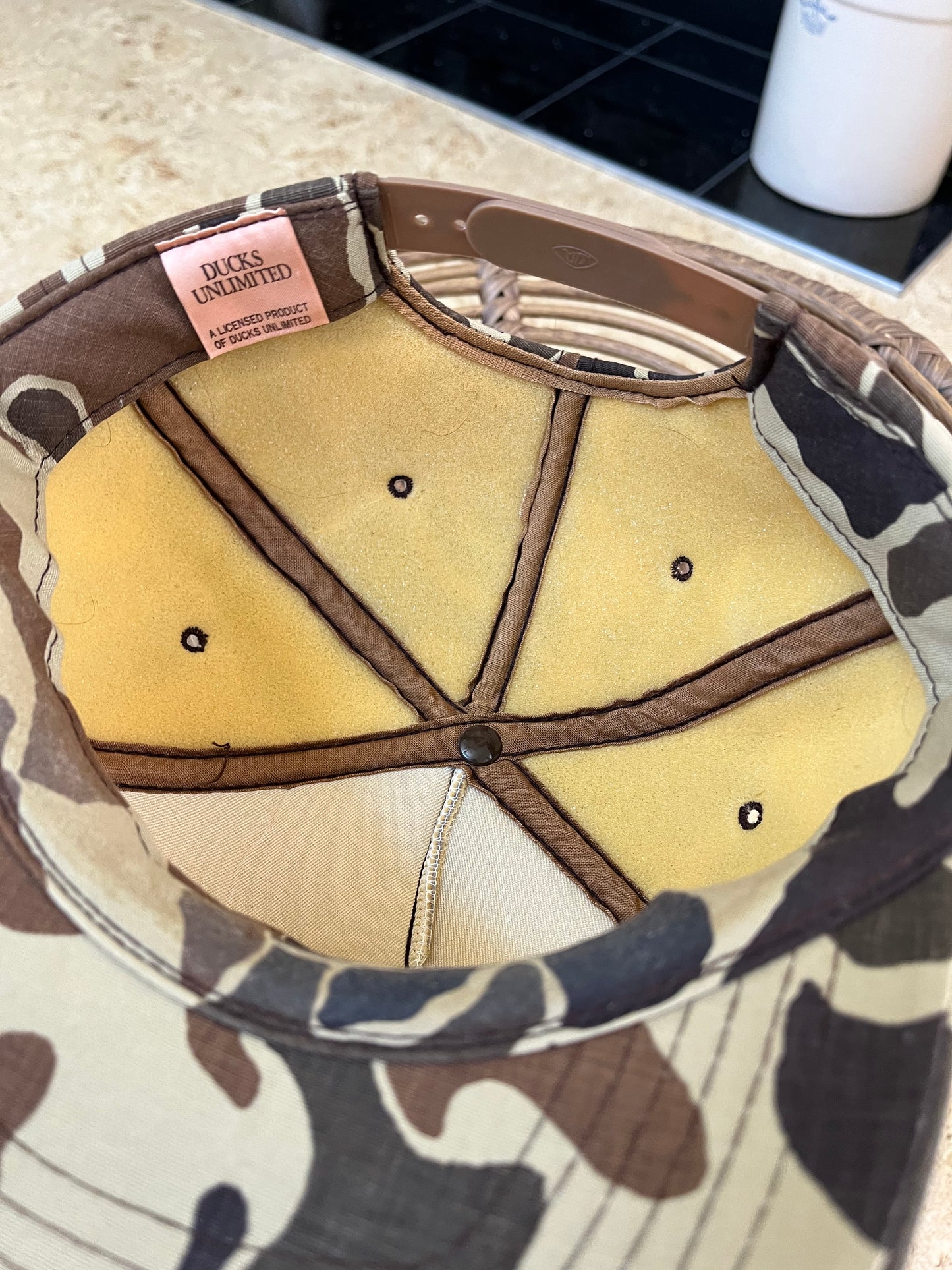 Vintage Ducks Unlimited Camo Hat