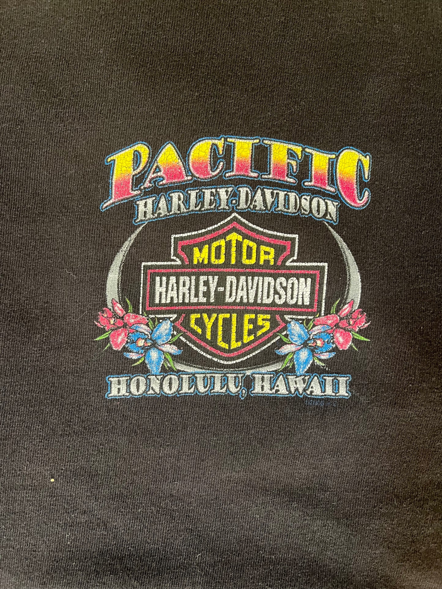 Harley Davidson Honalulu Hawaii Tee