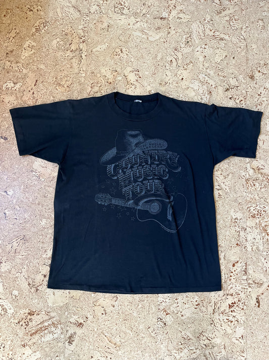 1991 Country Music Tour Single Stitched T-Shirt