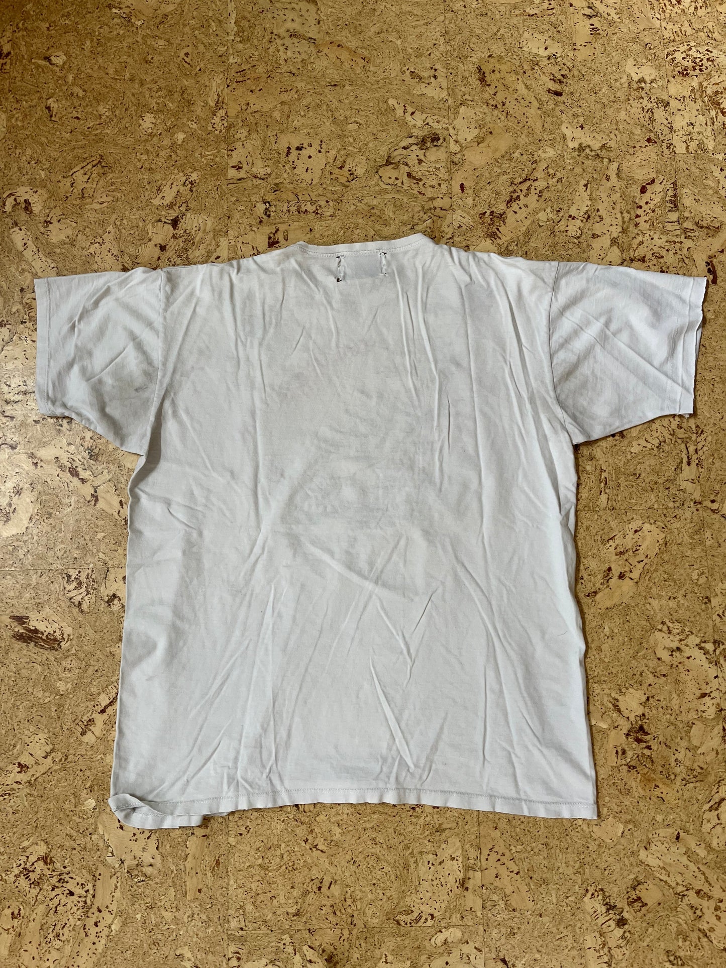 1995 Swan Magic Hand Embroidered California T-Shirt Thrashed