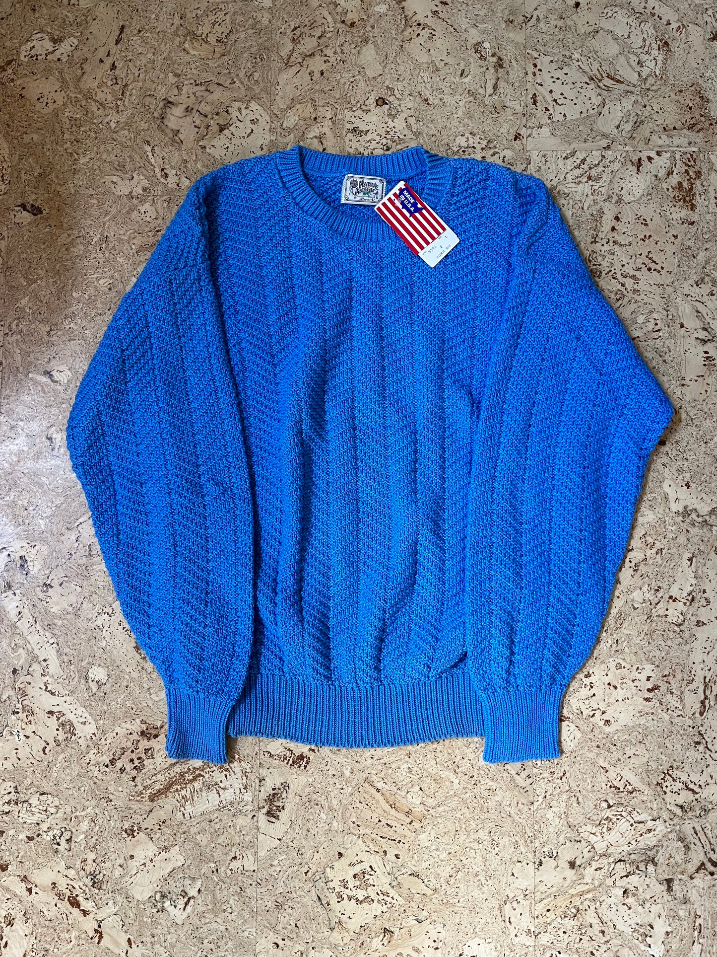 1980s Native America by Alps Knit Sweater