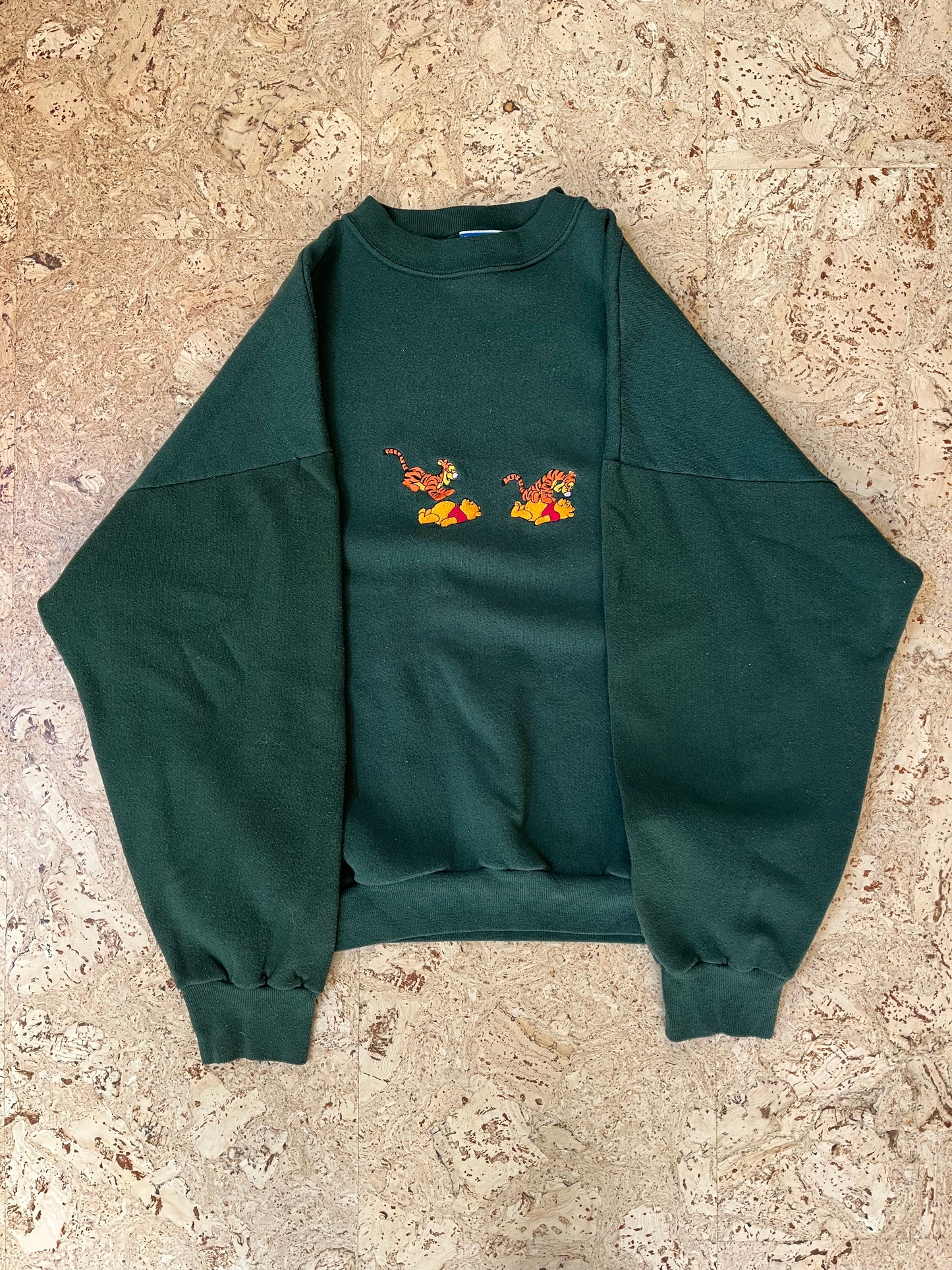 Vintage 90s Pooh Sweatshirt Embroidered