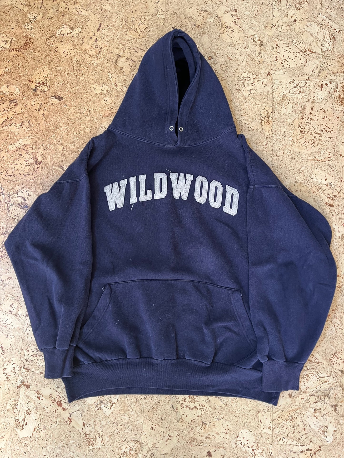 2000s Western Wildwood Distressed Hoodie